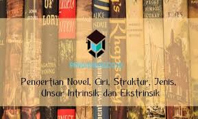Bahkan mengoleksi novel dengan berbagai tema baik novel dari indonesia atau luar negeri. Pengertian Novel Ciri Struktur Jenis Unsur Intrinsik Dan Ekstrinsik