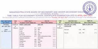 Students may check their ssc results 2021 on mahresult.nic.in, sscresult.mkcl.org and maharashtraeducation.com. Maharashtra Ssc Time Table 2022 Ssc 10th Class Date Sheet Here