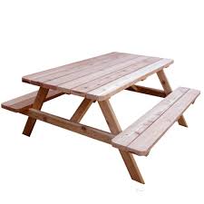 Building this picnic table plan starts with choosing the right wood. Outdoor Living Today 64 3 4 In X 66 In Patio Picnic Table Pic65 The Home Depot