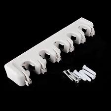 It comes in a durable design so that you can use it season after season. Wall Mount Mop Broom Holder Tool Storage Rack For Closet Garage Organizer Review Pricelist