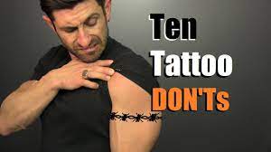 These ones, however, don't try at all. 10 Tattoo Don Ts How To Avoid Stupid Tattoos Youtube