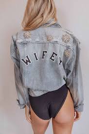 Music by anilyst featuring fedarro performing not your average. Wifey Denim Jacket One Day Bridal Usa Wifey Jacket One Day Bridal Denim Jacket