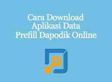 Aplikasi prefill dapodik ketentuan generate ulang prefill : Prefill Dapodik Cara Download Prefill Dapodik 2020 Terbaru