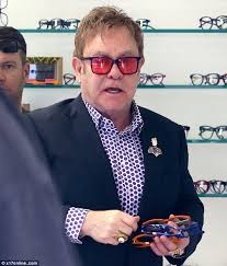May 28, 2021 · it took a village to salute elton john at thursday's iheartradio music awards, as h.e.r., brandi carlile and demi lovato came on stage sequentially to sing to sir with love, with testimonials… Elton John Shops For Glasses In La Even Though He Owns 250 000 Pairs Daily Mail Online