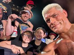 Gonna tell my kids this was Trick Williams and Cody Rhodes.