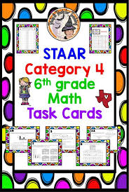 8th grade history staar review powerpoint. Staar 6th Grade Math Reporting Category 4 Task Cards Answer Key Task Cards Math Task Cards Staar