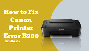 Check spelling or type a new query. How To Fix Canon Error B200 For 2 And 4 Cartridge Printers Stuffroots