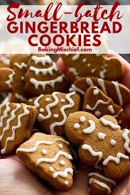 Small Batch Gingerbread Cookies With Faux Royal Icing Small Batch Cookies Best Gingerbread Cookies Gingerbread Cookies
