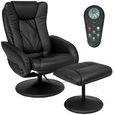 Best Choice Products Faux Leather Electric Massage Recliner Chair W Stool Ottoman Remote Control 5 Modes Black Walmart Com Leather Recliner Chair Recliner Chair Massage Chair