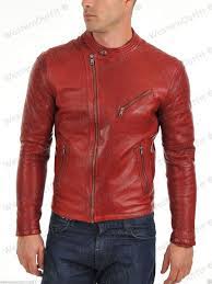 New Men S Genuine Lambskin Leather Jacket Black Slim Fit Biker Motorcycle Jacket Westernoutfit Motorcycle Lambskin Jacket Leather Jacket Men Leather Jacket