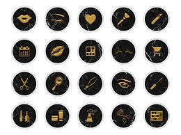 makeup artist insram icons by north