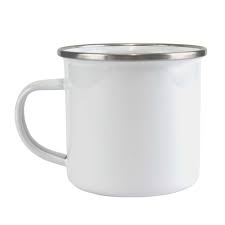 Sublimation Blank Enamel Camp Mug