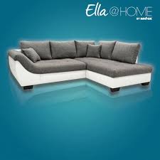Schau Mal Was Ich Bei Roller Gefunden Habe Ella Home Ecksofa Weiss Anthrazit Liegefunktion Armlehne Links Ecksofas Ecksofa Sofa
