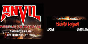 Anvil - Pounding The Past 2026 Tour