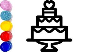 Click on the button below the picture! Cute Birthday Cake Drawing For Kids Novocom Top