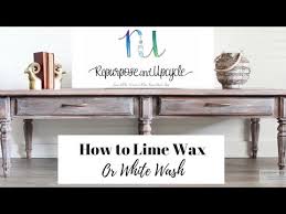 I see more liming in my future. How To Use Lime Wax And How To Whitewash Furniture With Liming Wax Youtube