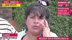 La mamá de Sheila fue retenida por la policía