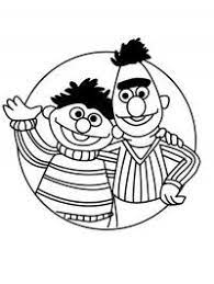 Ernie & bert coloring pages! Ernie And Bert Coloring Page 1001coloring Com