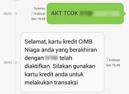 Saya tidak memiliki rencana untuk menutup kartu kredit ini dalam . Cara Aktivasi Request Pin Kartu Kredit Cimb Niaga Emingko Blog