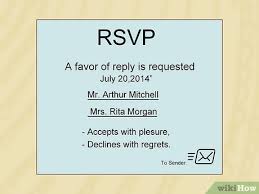 Auront le plaisir de vous recevoir pour un dîner qui aura lieu au texte carte invitation de mariage classique : Comment Repondre A Une Invitation 8 Etapes