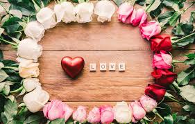 They are very easy to apply, even the kids can help: Wallpaper Love Heart Roses Red Red Love White Heart Pink Flowers Romantic Roses Images For Desktop Section Cvety Download