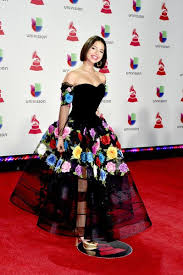 How tall and how much weigh angela aguilar? Angela Aguilar 2018 Latin Grammy Awards In Las Vegas Red Carpet Famousfix