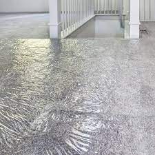 If carpet must be protected, consider covering the entire room with some type of drop cloth, attaching it to the baseboard (not the carpet) using painter s tape. Carpet Protection Film Reverse Wound Clear3mil 36 X500 Open House Carpet Protection Inc