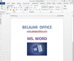 Pengertian Microsoft Word Fungsi Dan Manfaatnya Belajar Office
