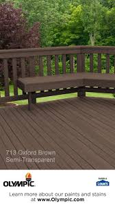 713 oxford brown semi transparent stain deck stain colors