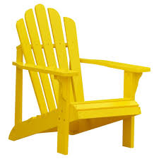 Adirondack Chair Bright Yellow Shine Company Adirondack Chair Adirondack Chairs Patio Outdoor Chairs