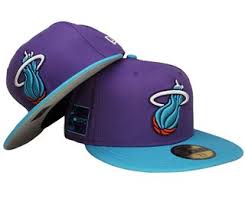 The combo comes with hat, front patch and back patch. Ecapsunlimited Miami Heat New Era 59fifty Fitted Hat Varsity Purple Vice Blue White