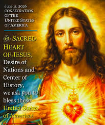 The U.S. Catholic bishops are consecrating the United States to the Sacred  Heart of Jesus on, June 11.This historic event is taking place during the  U.S. Conference of Catholic Bishops (USCCB) Spring