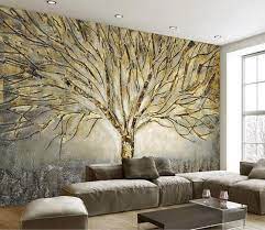 3d Fantasy Dark Tree Gn840 Wallpaper Mural Decal Mural Photo Etsy Tree Wallpaper Mural Tree Wall Murals Mural Wallpaper