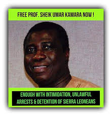 PETITION : Free Professor Sheik Umarr Kamara now