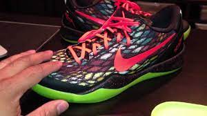 The nba even gave attention to minute details. Nike Kobe 8 System Christmas Edition Youtube