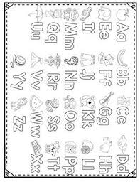 On the second page a song that combines the themes alphabet and body. My Abc Coloring Book Freebie Abc Coloring Abc Coloring Pages Alphabet Coloring Pages