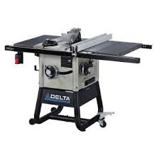 Delta 15 Amp 10 In Left Tilt 30 In Contractor Table Saw With Steel Wings 36 5000 The Home Depot Contractor Table Saw Delta Table Saw Table Saw