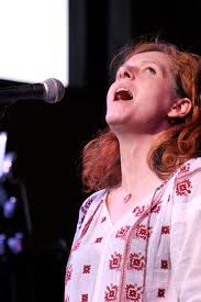 Neko Case looking up