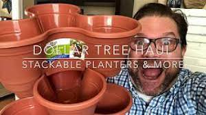 Vintage decor, furniture, and more. Dollar Tree Haul Stackable Planters Youtube