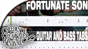 Fortunate Son Cover With Tabs Fortunate Son Ccr Fortunate Son Bass Tabs