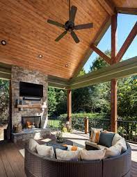 To say that this custom porch company outdoor living design exudes style and comfort is an understatement, even by our standards. 75 Beautiful Screened In Porch Pictures Ideas July 2021 Houzz