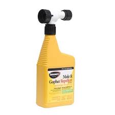 Is packaged in a spray container that attaches to the water hose and is sprayed over the lawn. Sweeney S 1 Qt Ready To Spray Mole And Gopher Repellent S8002 The Home Depot