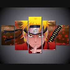Anime Naruto Canvas Set Anime Canvas Anime Wall Art Big Canvas Art