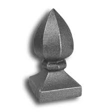 They also offer an elegant touch to the balusters in your staircase. Cast Iron Ball Post Cap