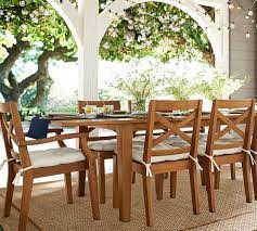 The cushions are made from. Universal Outdoor Dining Chair Cushions Pottery Barn