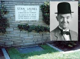 Stan Laurel, born Arthur Stanley Jefferson (June 16, 1890-February 23, 1965) With his comedy partner Oliver Hardy he appeared in 107 short films, feature films and cameo roles. Laurel began his career