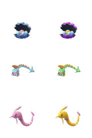 Shiny Clamperl Family Comparison Thesilphroad