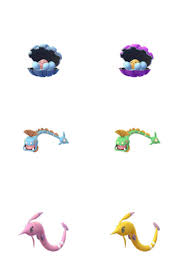 shiny clamperl family comparison thesilphroad