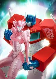 Optimus Prime and Elita One | Transformers artwork, Transformers art, Transformers  optimus