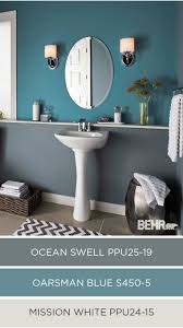 The Colors That You Utilize For Your Bathroom Can Help Develop The Ideal Environment For Your Bathroom You Could Us Blue Accent Walls Bathroom Colors Home